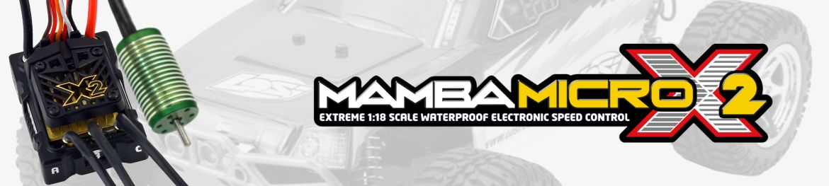 1170x263 Mamba Micro X2 18th scale  Brand Logo